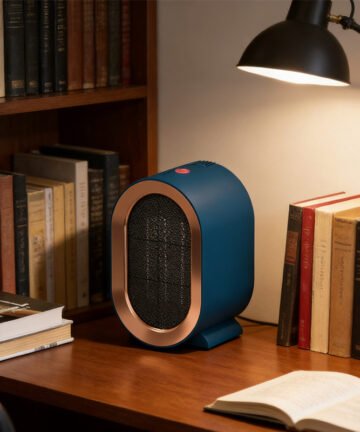 1200W Mini Portable Ceramic Plug In Fan Heater,with 2 Heat Settings ,Overheat Protection Low Energy Silent