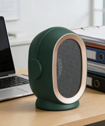 Mini Electric Fan Heater,800 Watts, Suitable For Offices And Homes