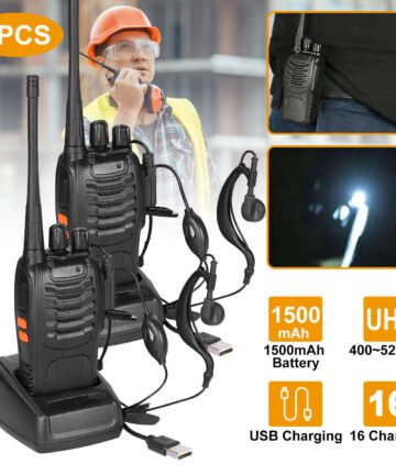 2PCS Baofeng BF-888S Walkie Talkies