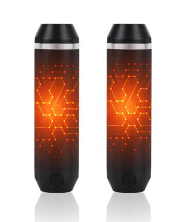 2-Pack Hand Warmers Power Bank with Flashlight