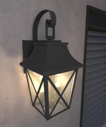Modern Outdoor Waterproof Wall Light Fixture