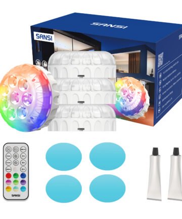 IP68 Waterproof RGB Rechargeable Pool Light