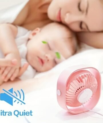Random Color New Desktop Small Fan Rechargeable Desktop Fan Portable Office Student Dormitory Home Mini Fan Mute