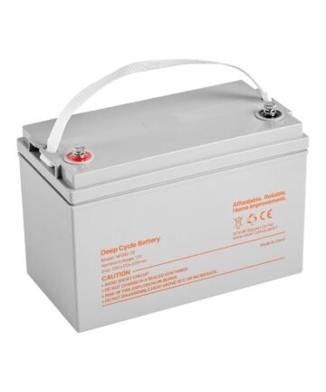 12V 75Ah Deep Cycle Battery Sealed AGM Rechargeable Lead Acid Battery Mobility