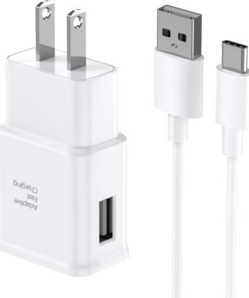 2 Pack USB-C Fast Charger with 6FT Cable