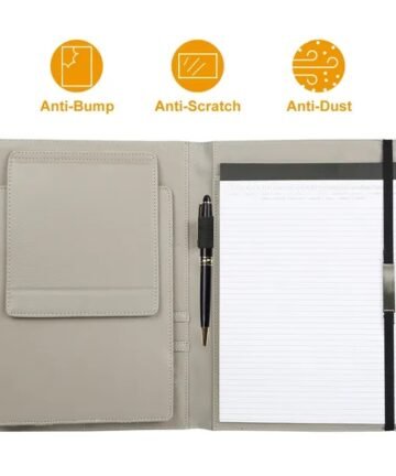 9.7 Inch Tablet Portfolio Organizer with Notepad